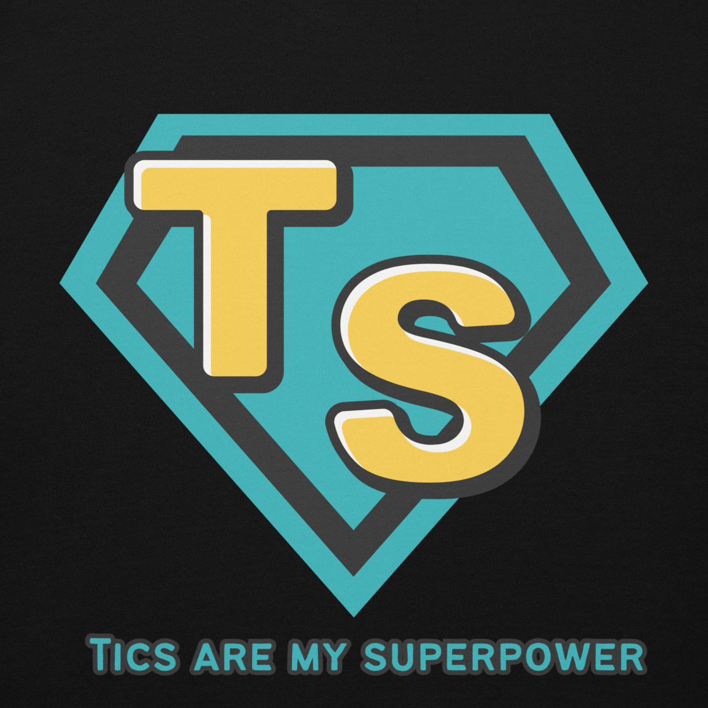 Tourette Syndrome Super Power Unisex Hoodie