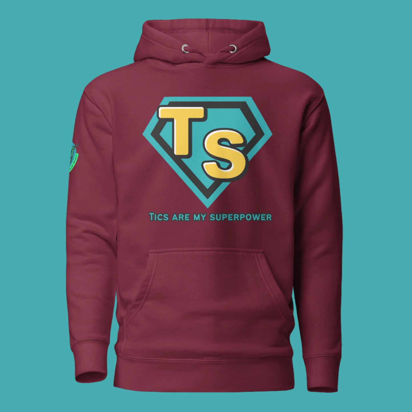 Tourette Syndrome Super Power Unisex Hoodie