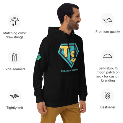 Tourette Syndrome Super Power Unisex Hoodie